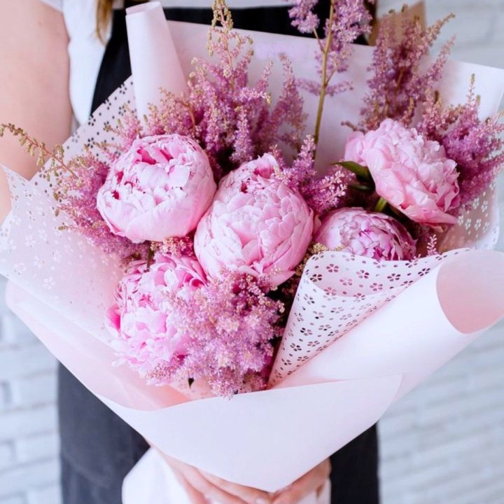 Букет пионов "Мелиса" в Северодвинске