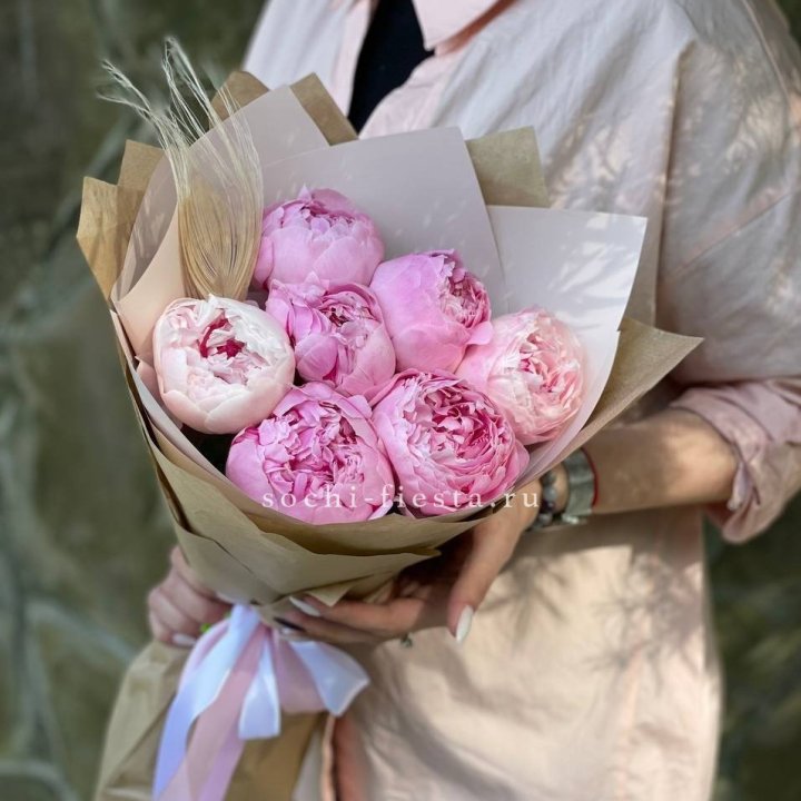 Букет пионов "Венди" в Северодвинске