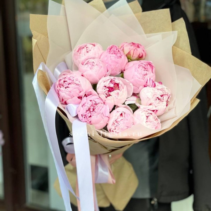 11 пионов в оформлении в Северодвинске