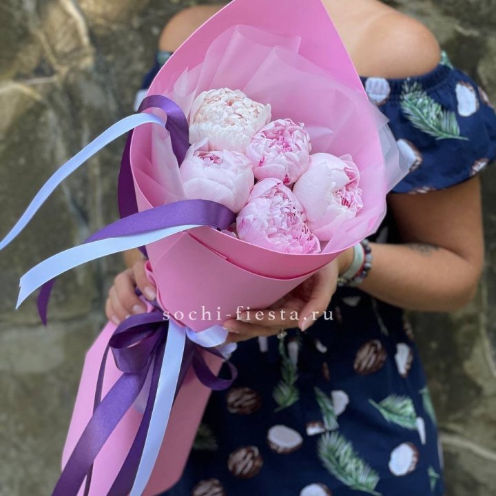 Букет пионов "НАЙ" в Северодвинске