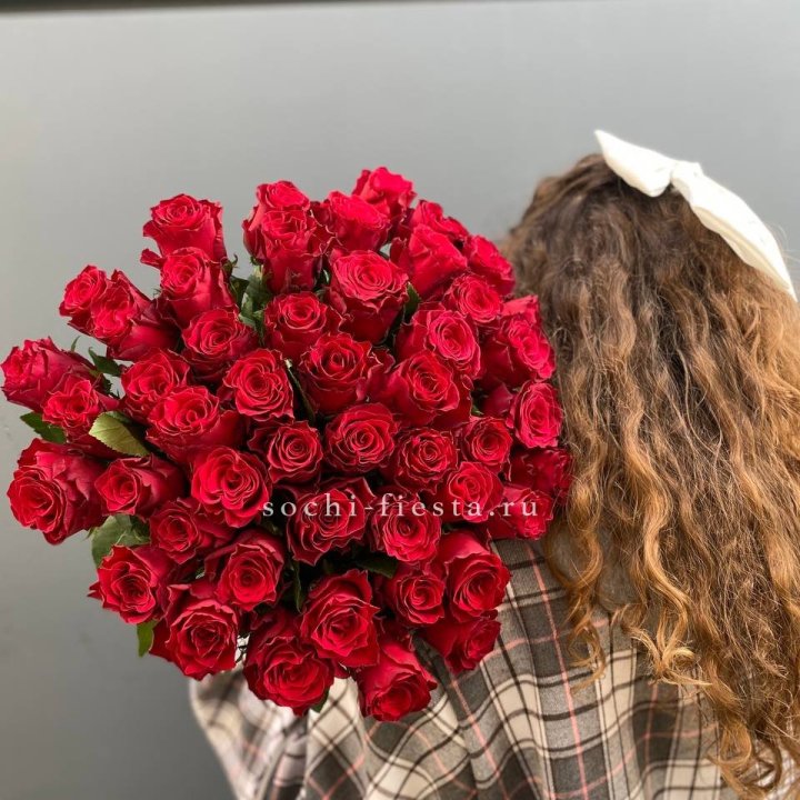 51 красная роза в Северодвинске