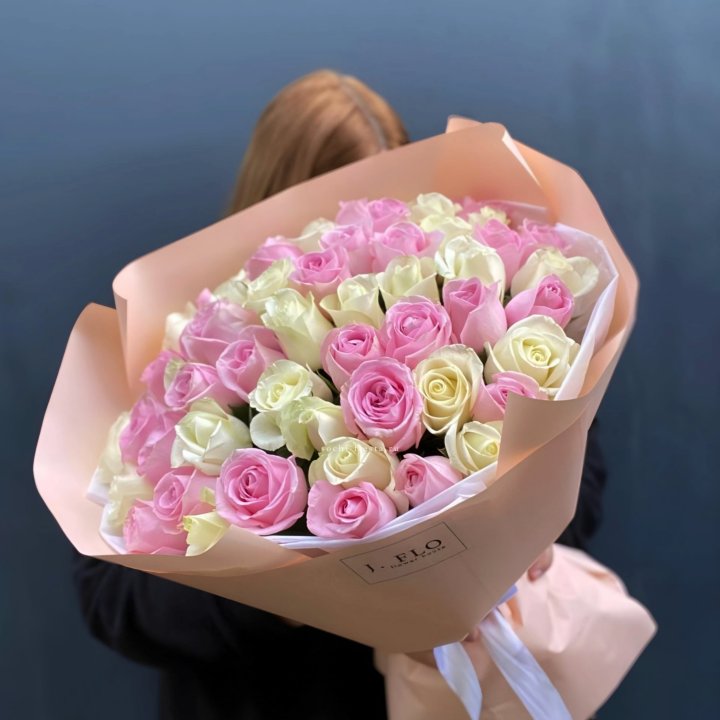 55 роз микс нежности в Северодвинске