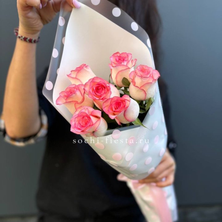 7 роз "Джумилия" в Северодвинске