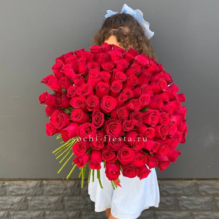 101 красная роза в Северодвинске