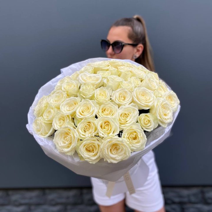 51 белая роза  в Северодвинске