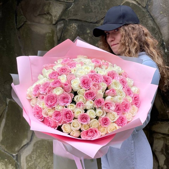 101 роза Миксбери в Северодвинске