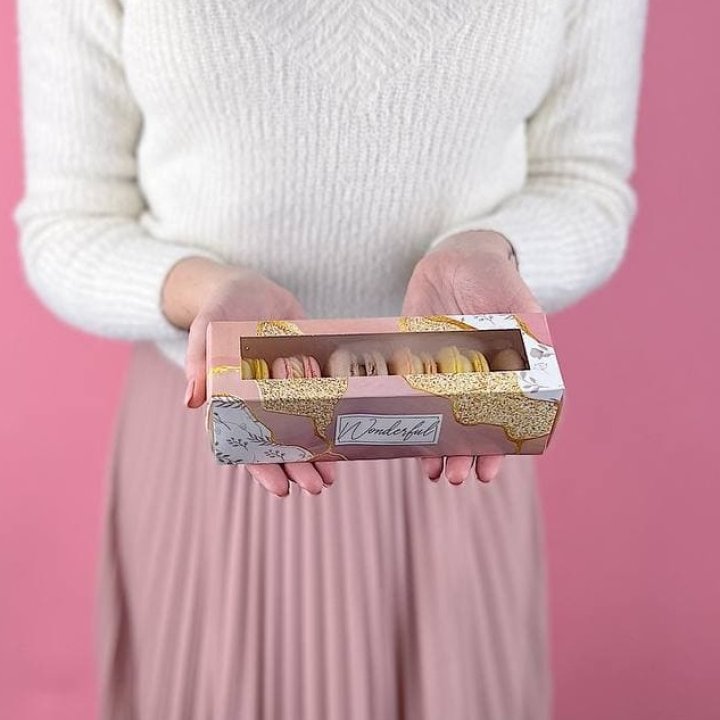 Коробка макаронс 5 шт. в Северодвинске