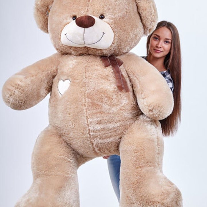 Бурый плюшевый мишка большой в Северодвинске