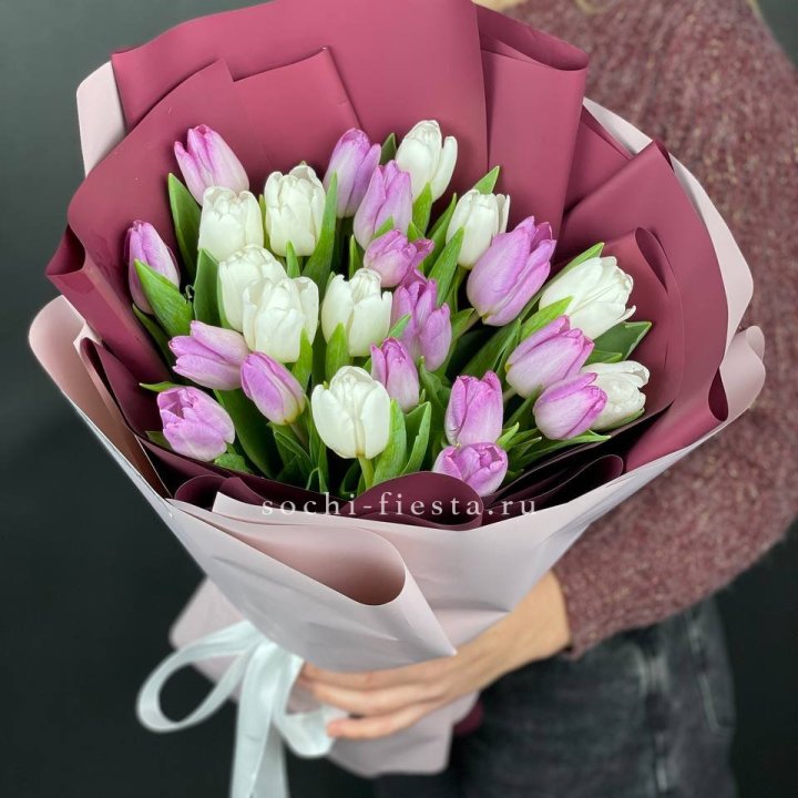 25 тюльпанов микс в Северодвинске