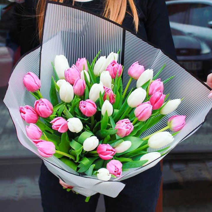 29 тюльпанов микс в Северодвинске