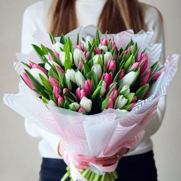Букет тюльпанов "Лолита" в Северодвинске