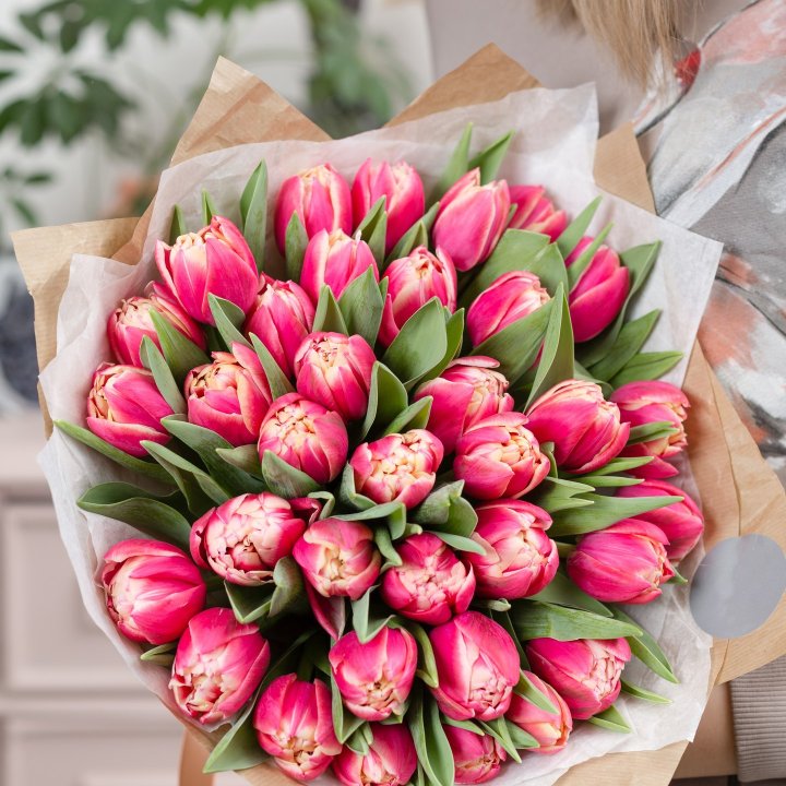 Букет пионовидных тюльпанов в Северодвинске